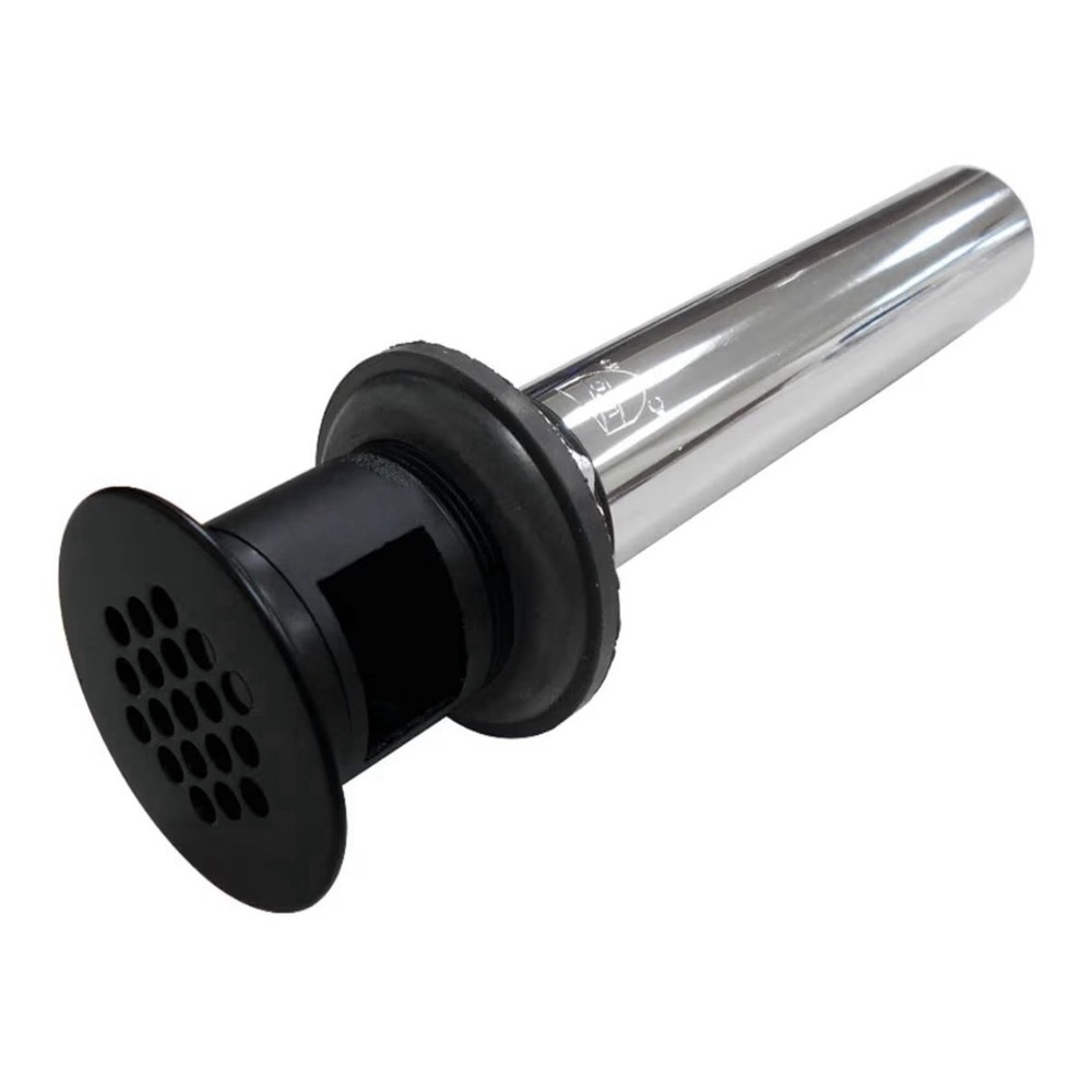 Kingston Brass KB5000MB 19 Hole Grid Strainer with Overflow 17 Gauge Matte Black